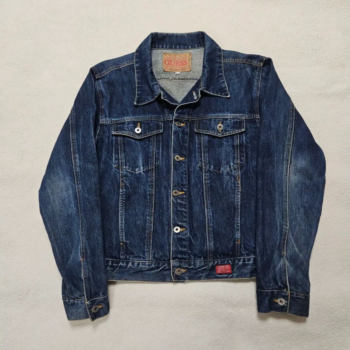 GUESS USA 80s 伝統トラッカーデニムジャケット