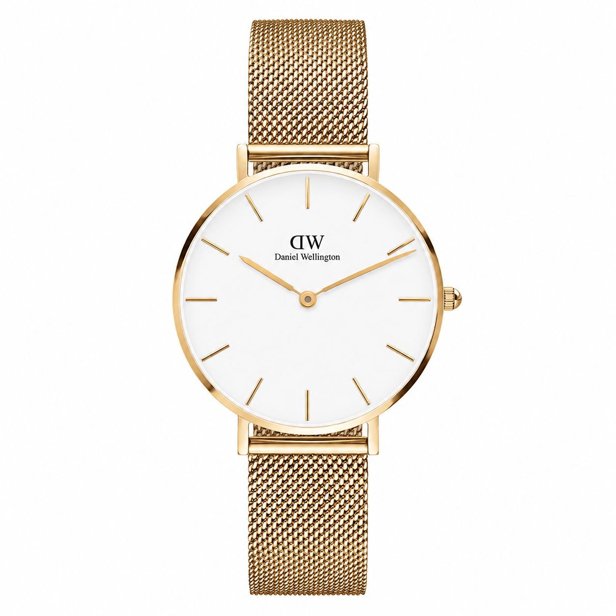 【ギフト対応可】ダニエルウェリントン DANIEL WELLINGTON 腕時計 Petite Evergold 32 ペティート メッシュ ホワイト ゴールド レディース クオーツ アナログ おしゃれ 人気 ブランド 誕生日 記念 プレゼント 送料無料