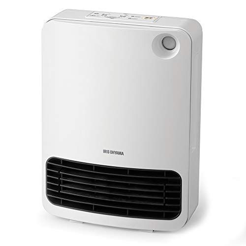 アイリスオーヤマ セラミックファンヒーター セラミックヒーター 人感センサー付 ボタン操作 1200W ~8畳 JCH- 6,153円