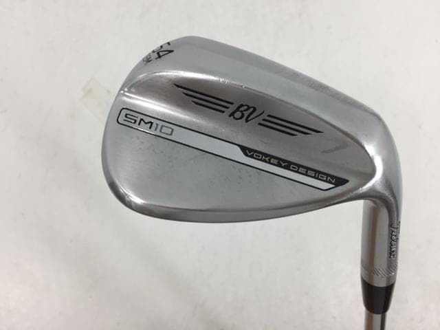 返品OK 【中古ゴルフクラブ】タイトリスト ボーケイ ウェッジ スピンミルド SM10 (ツアークロム)54.08M(日本仕様) BV105 SW