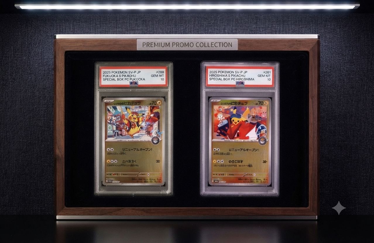 ✅【PSA10/2枚セット】ピカチュウ プロモ フクオカ・ヒロシマ ポケモンセンター スペシャルボックス