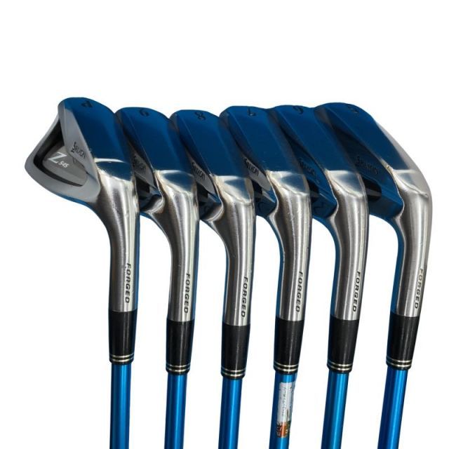 【中古】 ダンロップ SRIXON Z545 6S アイアンセット IR Miyazaki Kosuma Blue(水) Iron (フレックスS) メンズ 男性用 右利き 右用 Cランク ゴルフクラブ