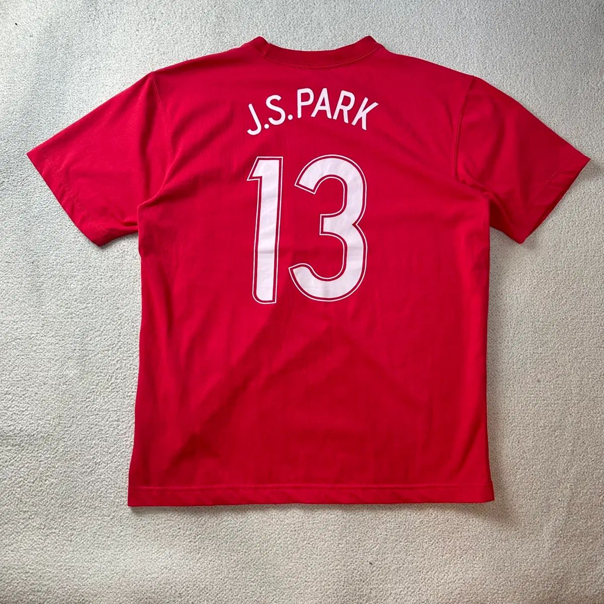 100 NIKE MANCHESTER UNITED FC(マンチェスター・ユナイテッドFC) 08-09 パク・チソン(JISUNG) プリンティング ヴィンテージ 半袖 Tシャツ #338 6,762円