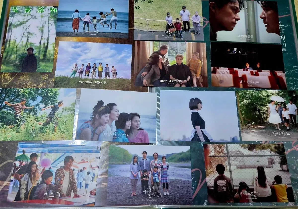 CINEQ 25周年 是枝裕和 企画展 ポストカードセット(怪物、海街diary など) 8,070円