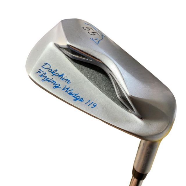 【中古】 キャスコ Dolphin Flying Wedge DFW-119 55° 34インチ(ジャンボグリップ) ウェッジ WG Dolphin オリジナルスチール (フレックスその他) メンズ 男性用 右利き 右用 Cランク ゴルフクラブ
