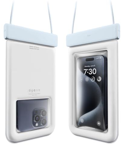 【elago】 スマホ 対応 ストラップ 付 スマホポーチ IP68 防水 カード 収納 お風呂 海 プール 落下防止 ネックストラップ ポーチ 首掛け 防水ケース [ 各種 iPhone Android 対応 ] WATERPROOF PH 27a30b1b 6,227円