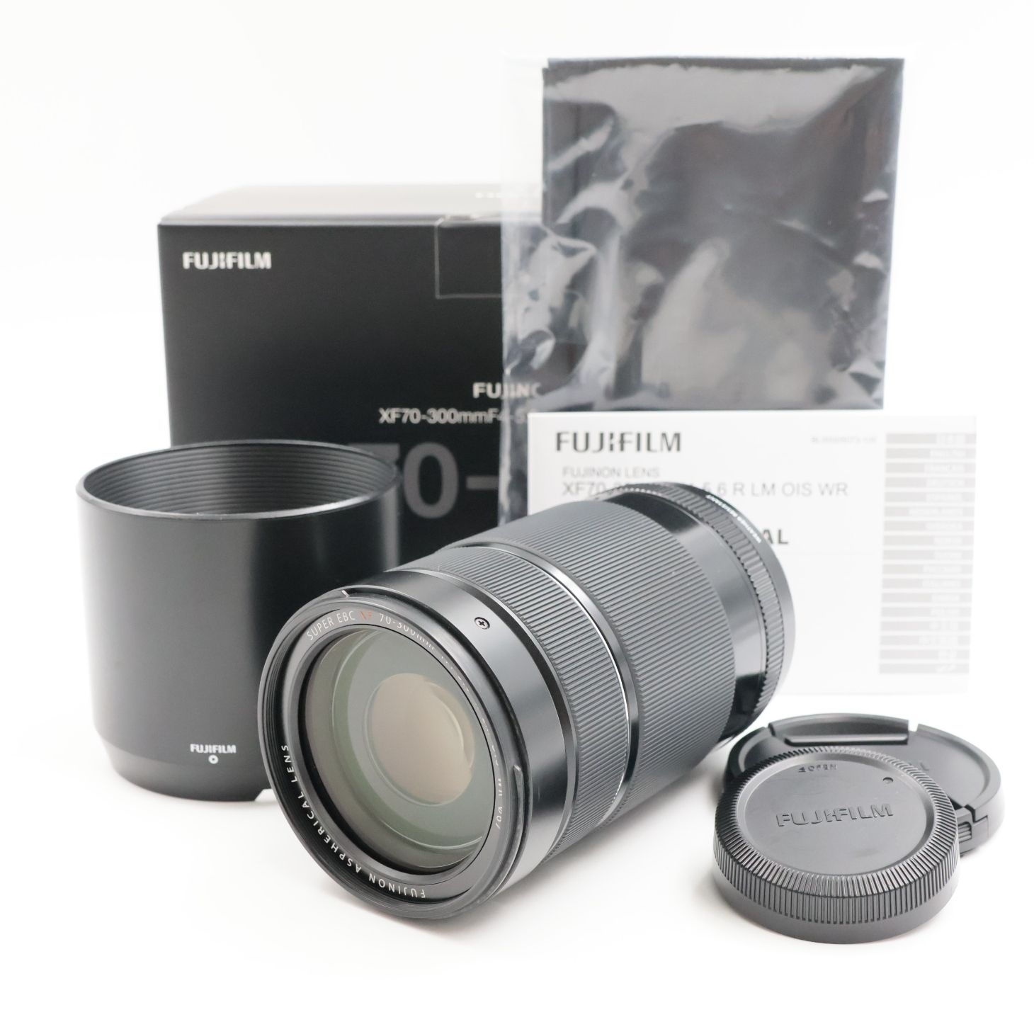 ■極上品■ FUJIFILM フジノン XF70-300mm F4-5.6 R LM OIS WR 超望遠ズームレンズ 富士フィルム 58,800円