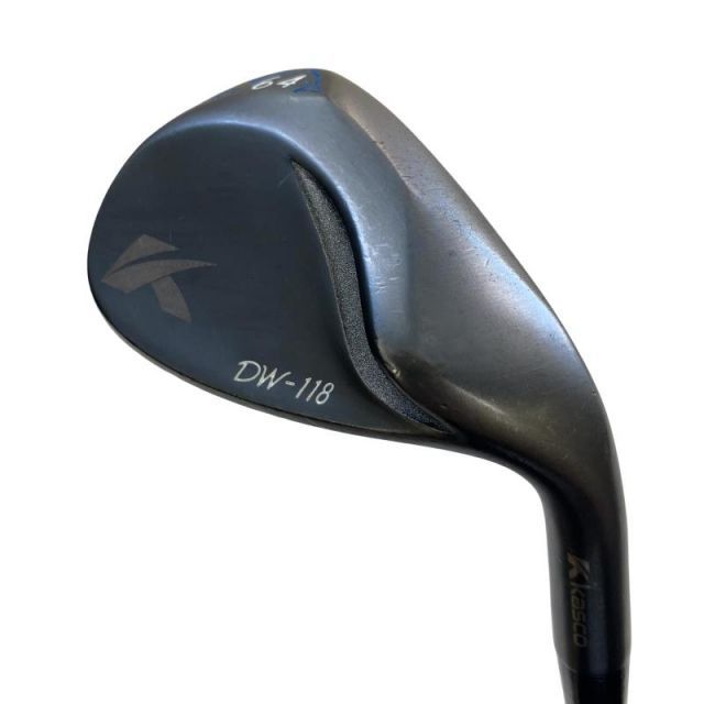 【中古】 キャスコ Dolphin Wedge DW-118 ブラック 64° ウェッジ WG Dolphin DP-151 (フレックスR) メンズ 男性用 右利き 右用 Dランク ゴルフクラブ