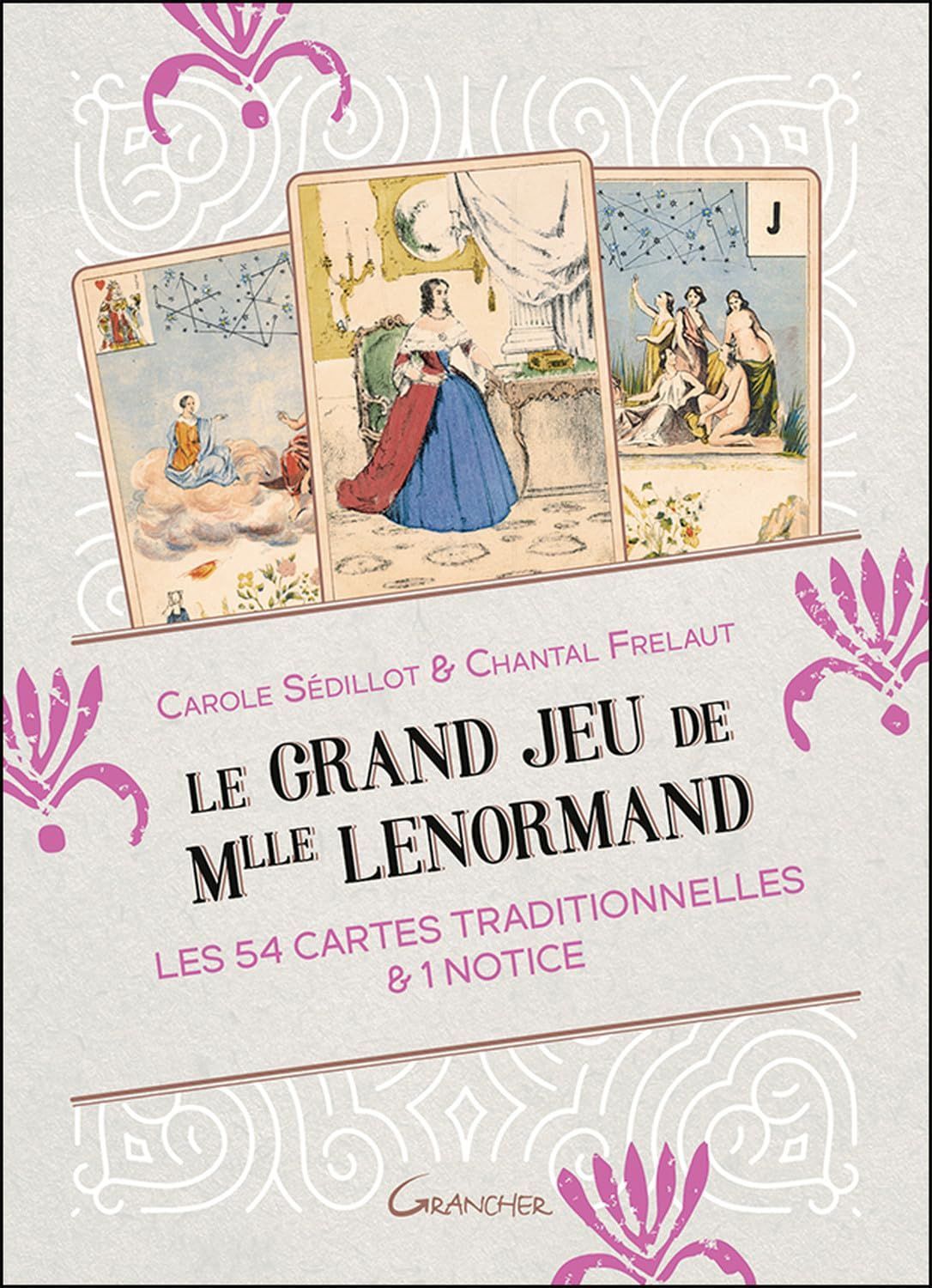 Le Grand Jeu de Mlle Lenormand - Les 54 Cartes traditionnelles & 1 Notice - コフレ