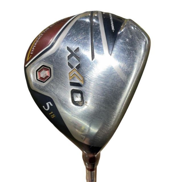 【中古】 ダンロップ XXIO(2022) 5W(レッド) フェアウェイウッド FW XXIO MP1200(FW) レッド (フレックスR) メンズ 男性用 右利き 右用 Cランク ゴルフクラブ