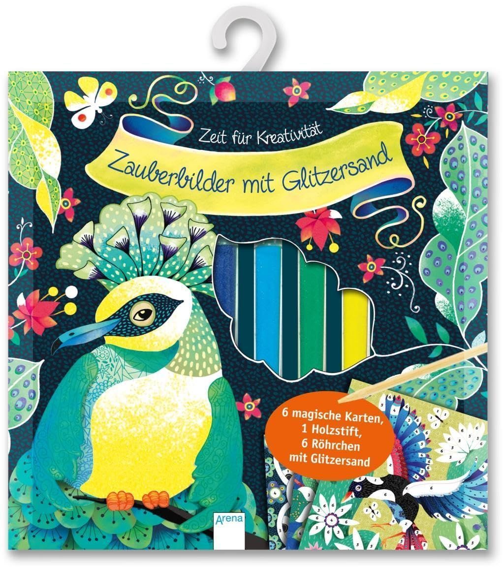 Zauberbilder mit Glitzersand: Zeit f?r Kreativit?t / 6 R?hrchen mit Glitzersand 9,571円
