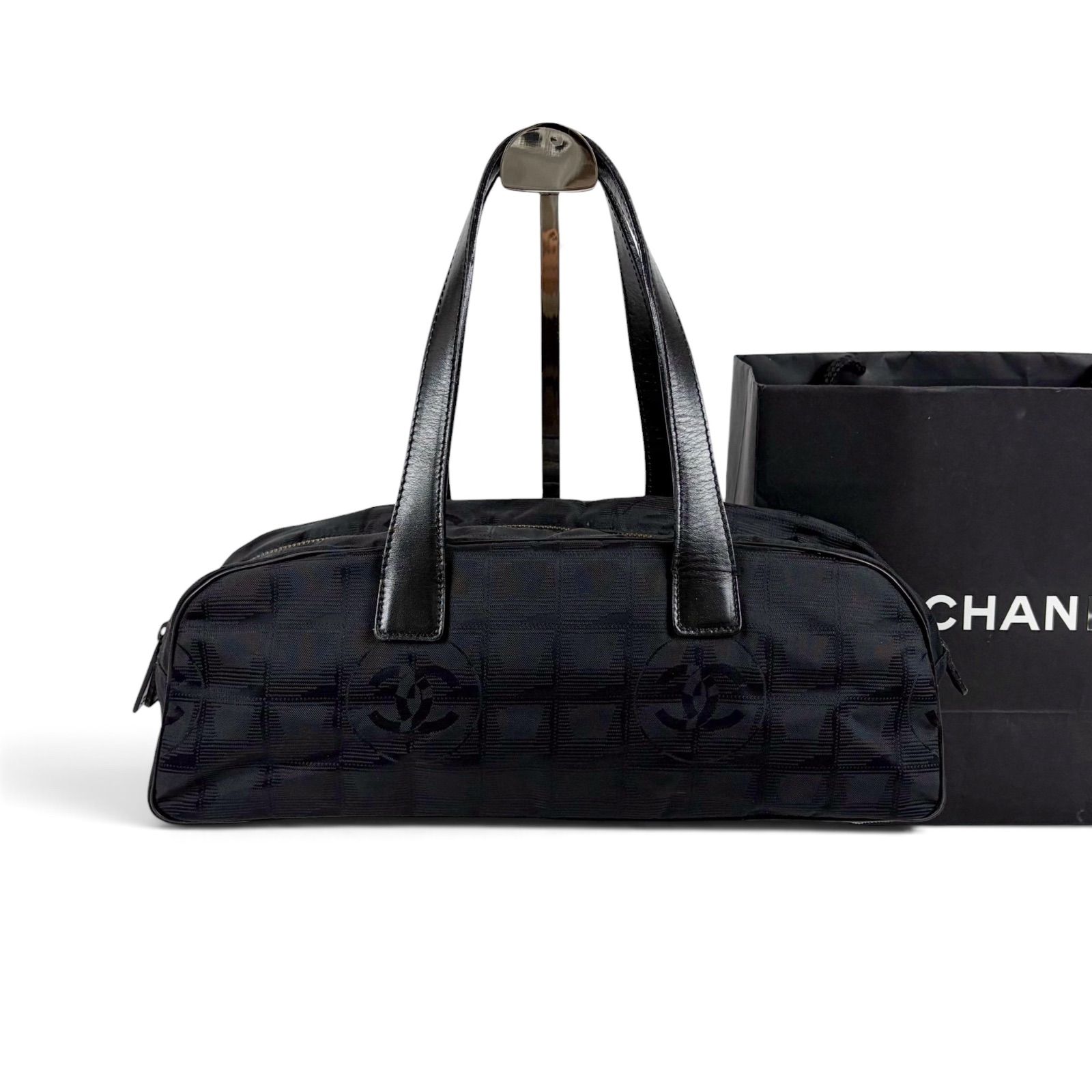 CHANEL New Travel Line Hand Bag シャネル ニュートラベルライン 