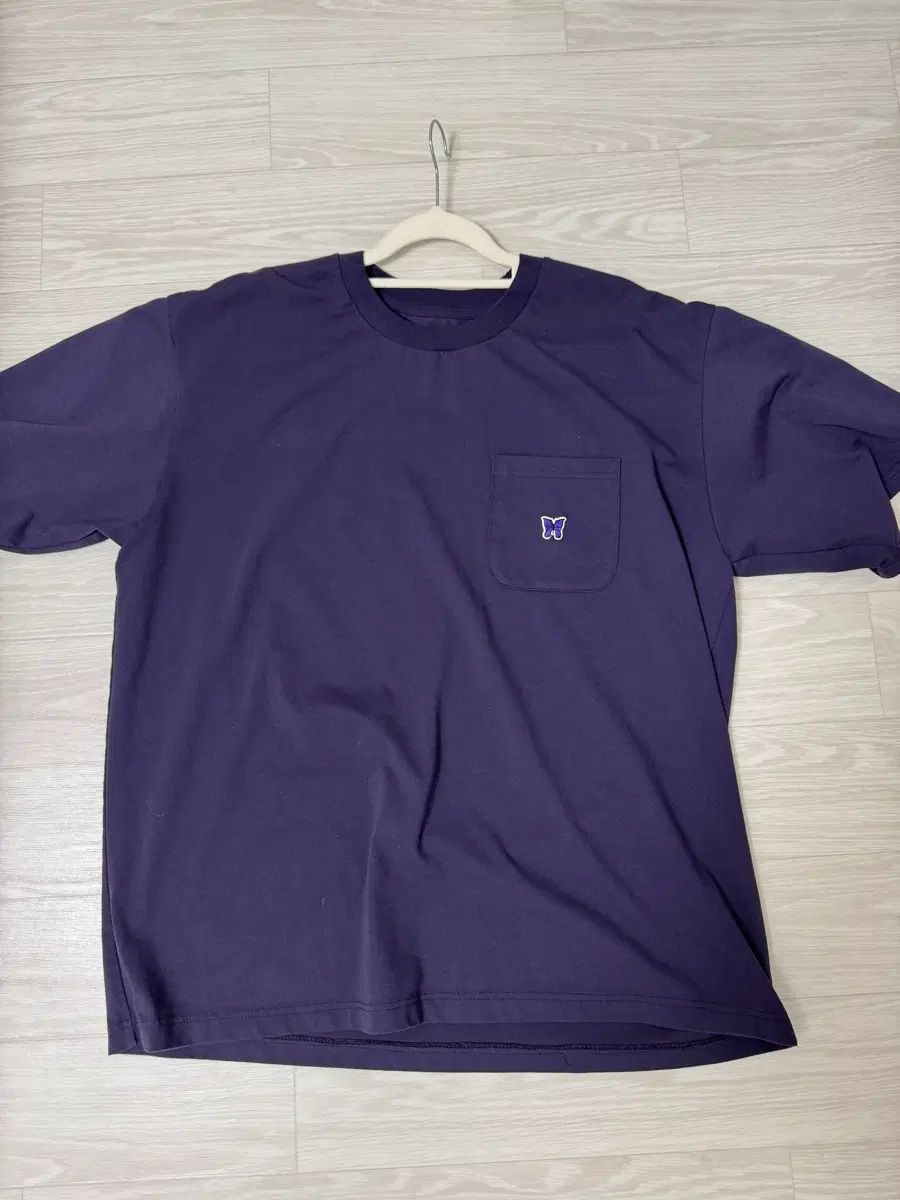 ニードルズ ポリ ジャージ クルーネック 半袖 Tシャツ パープル