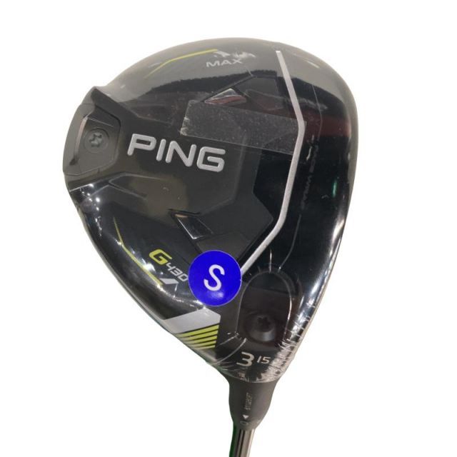 【中古】 ピン G430 MAX 3W フェアウェイウッド FW ALTA J CB BLACK(FW) (フレックスS) メンズ 男性用 右利き 右用 Aランク ゴルフクラブ