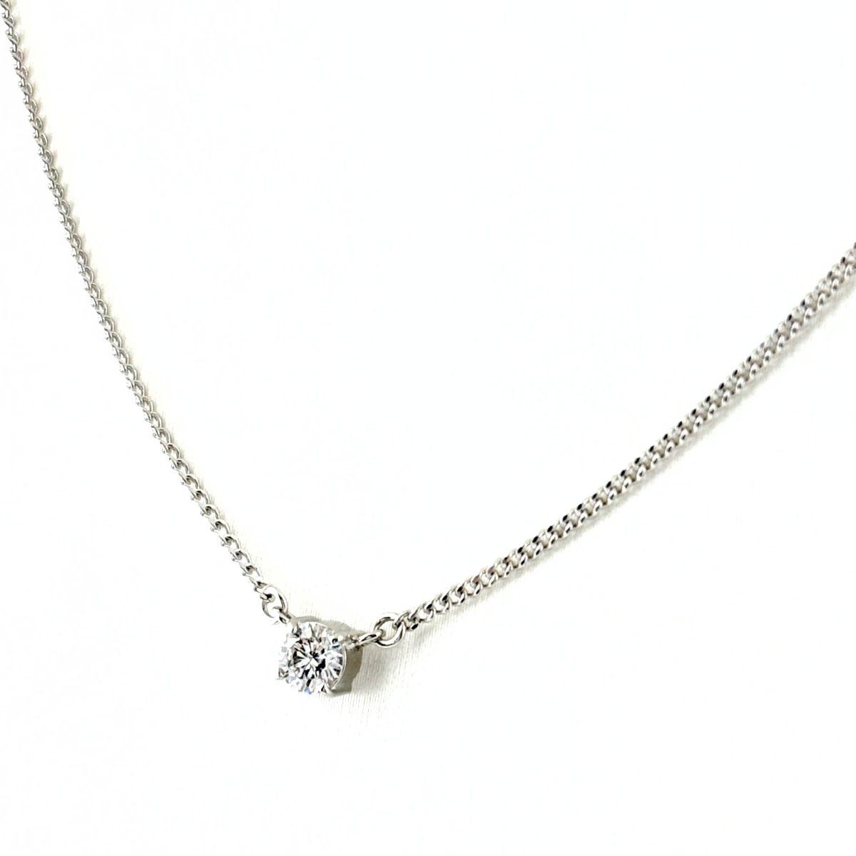 ダイヤモンド プラチナ ペンダント ネックレス Pt850 ダイヤモンド レディース 【中古】