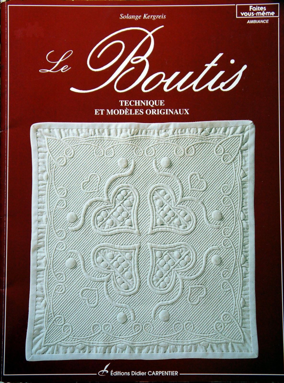 Boutis - technique et modeles originaux