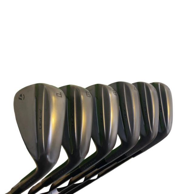 【中古】 テーラーメイド Taylor Made P・790(2025) Designer Series BLACK 6S アイアンセット IR NS PRO MODUS3 TOUR105 (フレックスS) メンズ 男性用 右利き 右用 Bランク ゴルフクラブ