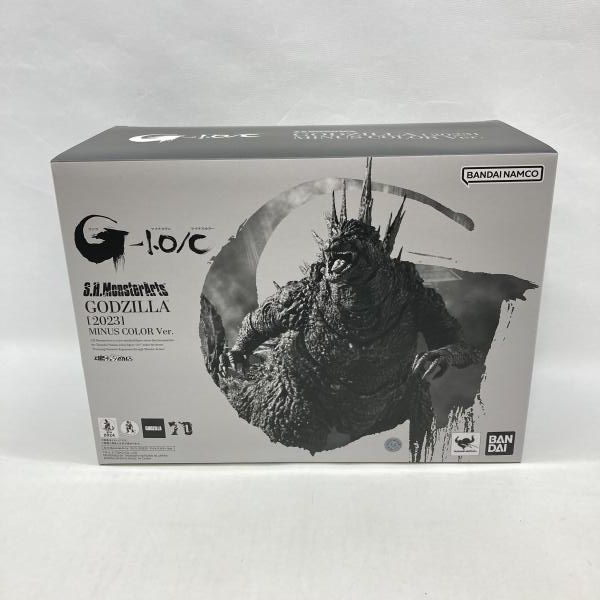 【中古】バンダイ S.H.MonsterArts ゴジラ(2023) マイナスカラーVer. 未開封品 ゴジラ-1.0/C[97] 11,640円