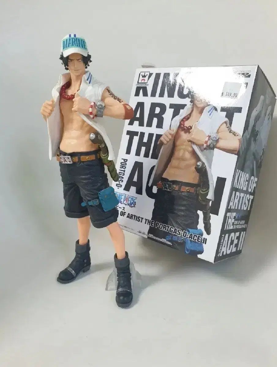 【美品】ONE PIECE ビジュアルアドベンチャー 144 エース登場 ONE PIECE エース キングOFアーティスト フィギュア 【公式通販】