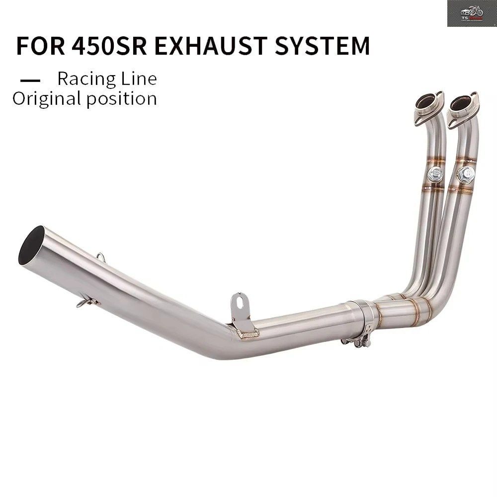 オートバイ排気システム ESCAPE CFMOTO 450SR 450 SR ステンレス