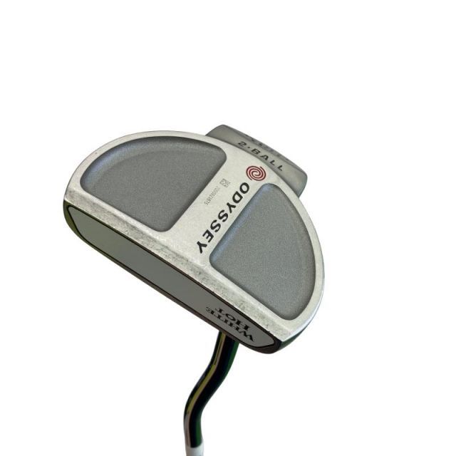 【中古】 オデッセイ WHITE HOT 2 BALL 33インチ レフティ パター PT スチール (フレックスその他) メンズ 男性用 左利き レフティ 左用 Cランク ゴルフクラブ 12,140円