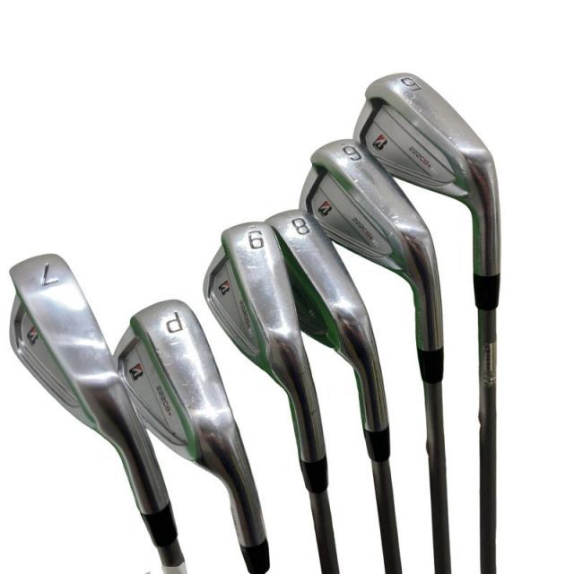 【中古】 ブリヂストン BRIDGESTONE 222CB+ 6S アイアンセット IR MCI B70 (フレックスS) メンズ 男性用 右利き 右用 Dランク ゴルフクラブ