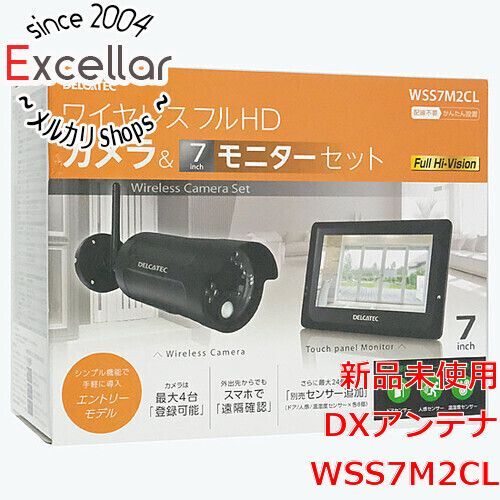 [bn:10] DXアンテナ　ワイヤレスフルHDカメラ＆7inchモニターセット　WSS7M2CL
