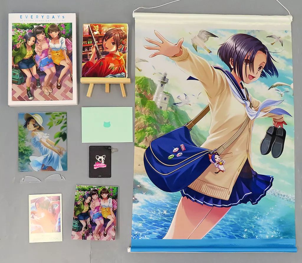 【中古】アニメムック ≪アニメ・漫画系書籍≫ 付録付)ラブプラス EVERY 公式アートブック EVERYDAYs ebtenDXパック 凛子セット+アクリルクロック