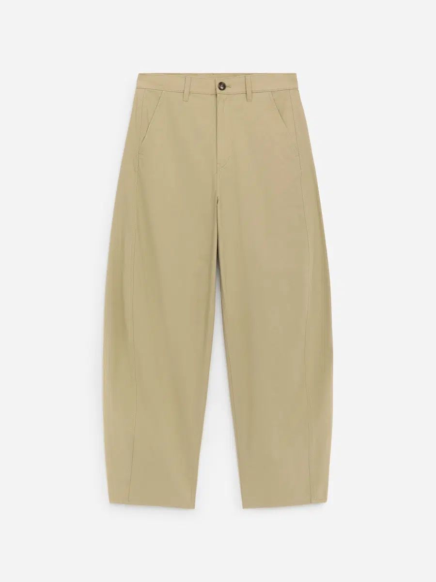ARKET ベイジ ベーラル レグ トラウザー ベージュ 新品 38
