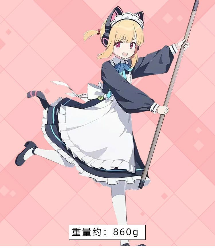 ブルーアーカイブ 才羽モモイ メイド服 コスプレ衣装 アクセサリー付きフルセット S/M/L/XL