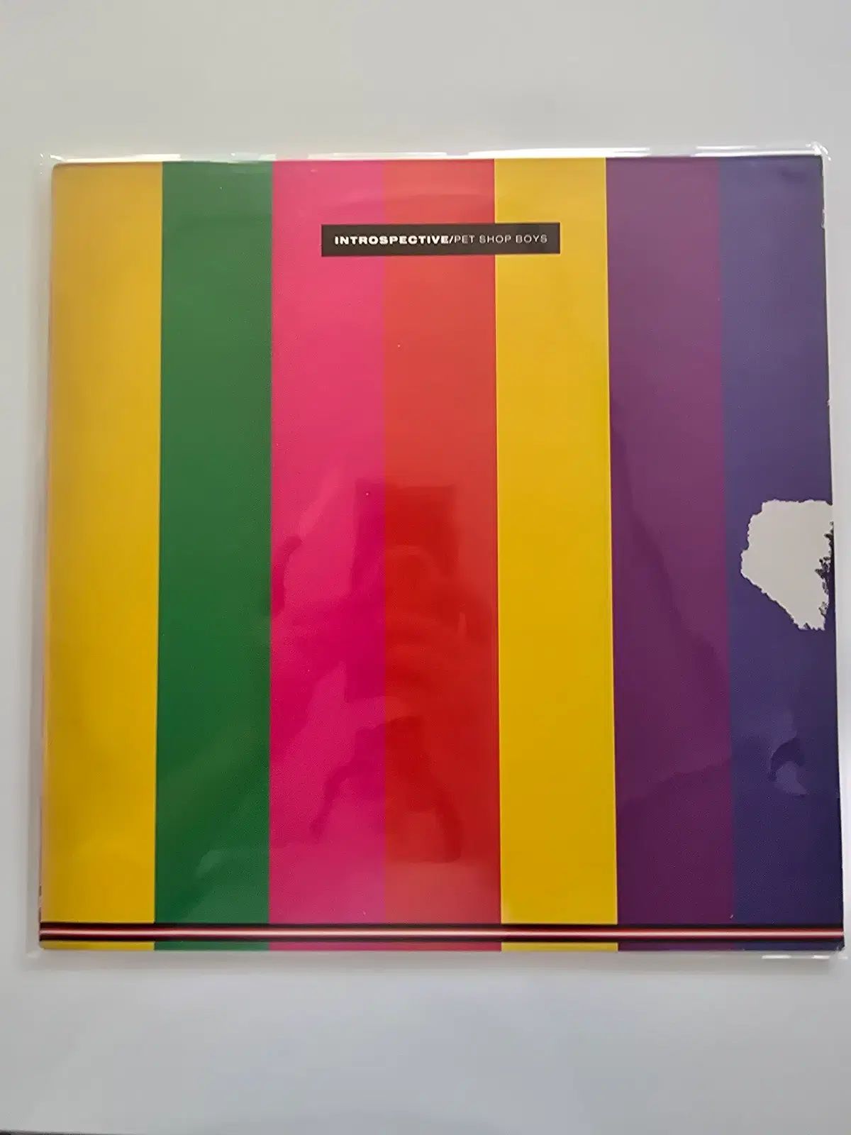 ペット ショップ ボイス LP ／ Pet Shop Boys ー Introspective /リリックブック はい/ MINT NM (スクラッチ 1 場所 音質無関係)