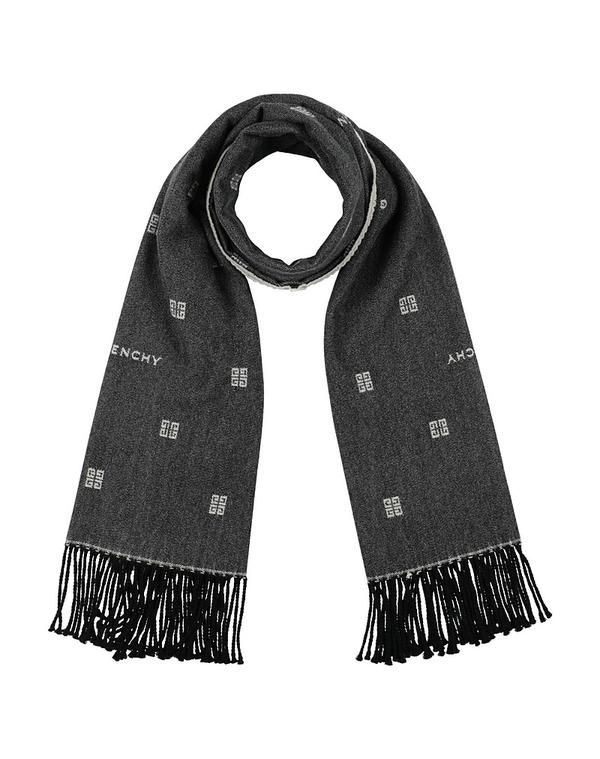 ジバンシー レディース アクセサリー マフラー・ストール・スカーフ GIVENCHY マフラー＆スカーフ Black ブラック