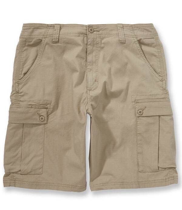 ラングラー メンズ ボトムス ハーフパンツ・ショーツ ショートパンツ WranglerR Cargo 105 Inseam Stretch Ripstop Shorts Elmwood