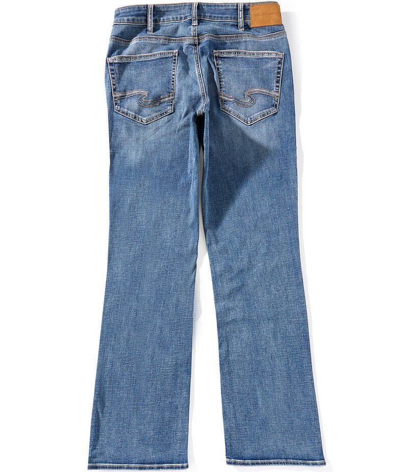シルバー ジーンズ メンズ ボトムス デニムパンツ ブーツカット ブーツ Silver Jeans Co Craig Classic Fit Bootcut Jeans Outlaw