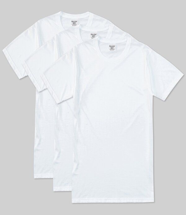 ラウンドトゥリーアンドヨーク メンズ トップス Tシャツ スリムフィット クルーネック コットン Gold Label Roundtree Yorke Slim Fit Crew Neck Supim