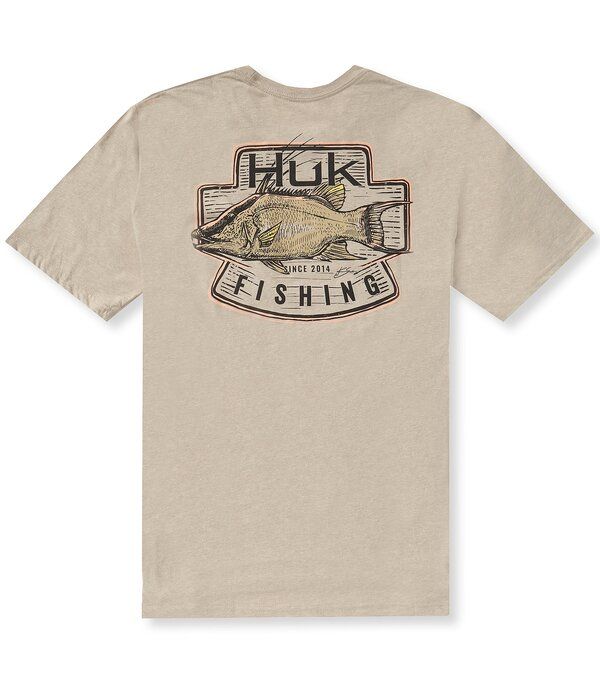 フック メンズ トップス シャツ HukC Plaque Performance Short Sleeve TShirt Riverock Heather ヘザー 9,086円