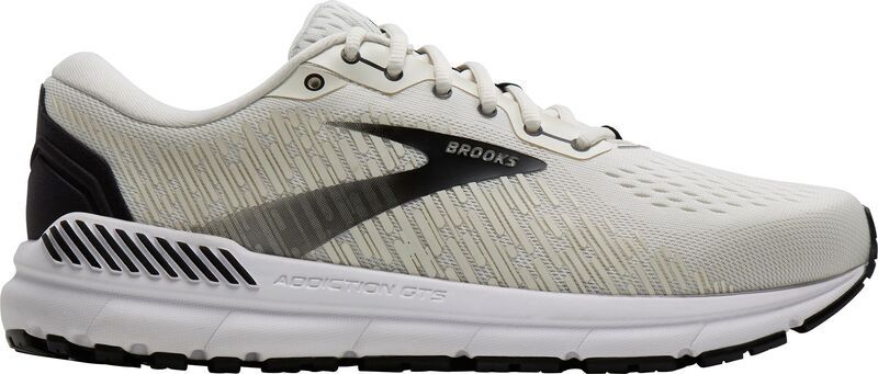 ブルックス メンズ シューズ スニーカー Brooks Mens Addiction 15 Running Shoes Vaporous GreyBlackWhite ホワイト