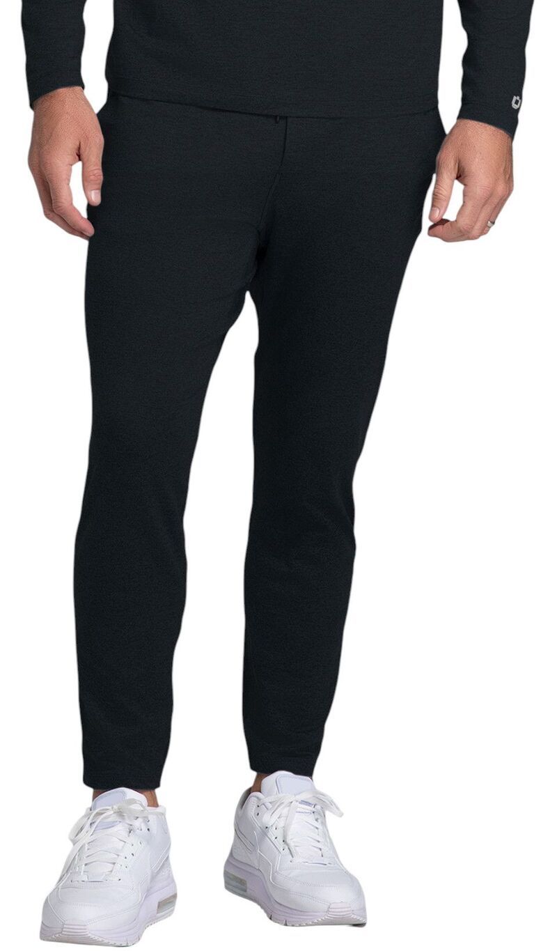 アイビークール メンズ トップス シャツ ジョガーパンツ IBKUL Mens Drawstringolf Joggers Black Heather ブラック