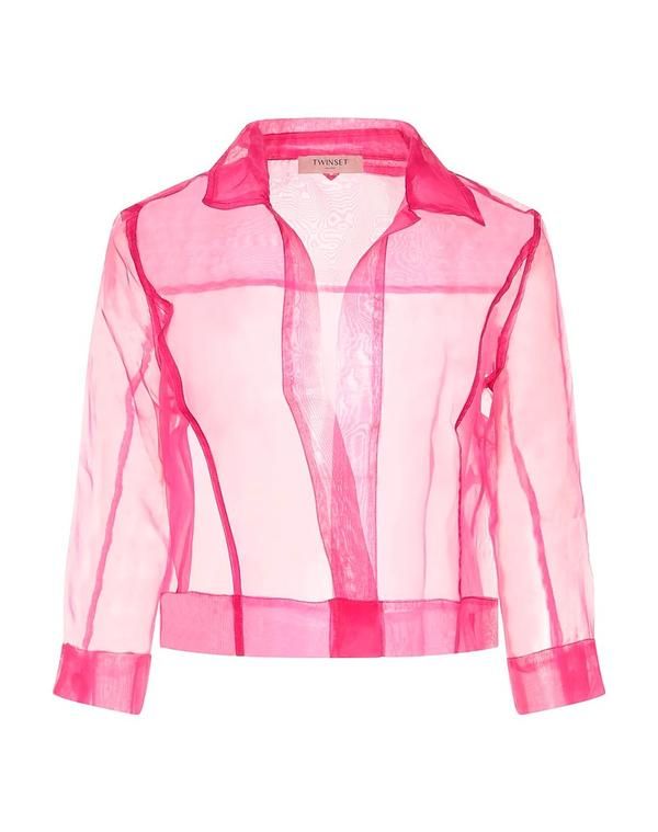 ツインセット レディース アウター ジャケット・ブルゾン テーラードジャケット TWINSET Fuchsia フューシャ