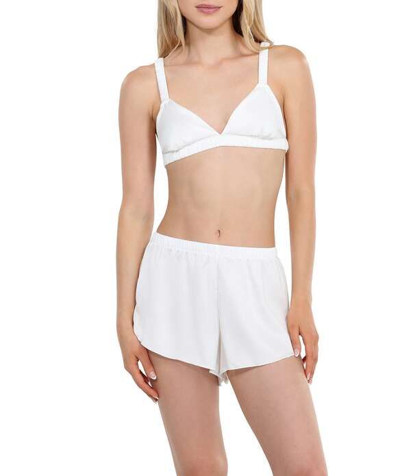 ハニーデュー インティメッツ レディース アンダーウェア ナイトウェア サテン Honeydew Intimates Love Story Stretchy Satin Bralette Shorty