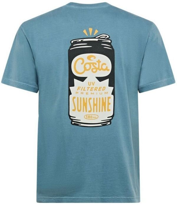 コスタ メンズ トップス シャツ グラフィック Costa Canned Sunshine Graphic TShirt Low Tide