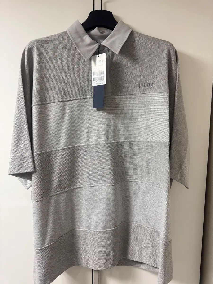 Juun.J（ジュンジェイ）ワッフル グレー カラーTシャツ Mサイズ 出品 36,763円