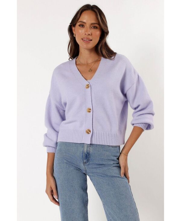 Petal and Pup レディース アウター ニット・セーター カーディガン Petal and Pup Womens Isabel Button Front Cardigan Lilac ライラ