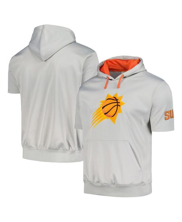 ファナティクス メンズ アウター パーカー・スウェットール ロゴ Fanatics Mensilver Phoenix Suns Big and Tallogo Pullover Hoodie Sil
