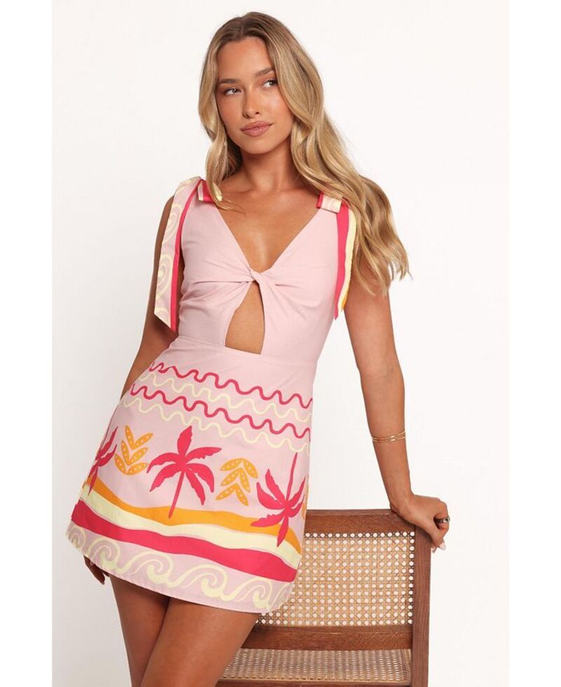 Petal and Pup レディース トップス ワンピース ミニワンピース ミニ Petal and Pup Womens Ariarne Mini Dress Pink ピンク