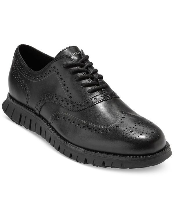 コールハーン メンズ シューズ オックスフォード ウィングチップ レース Cole Haan Mens ZEROGRAND Remastered LaceUp Wingtip Oxford Shoes