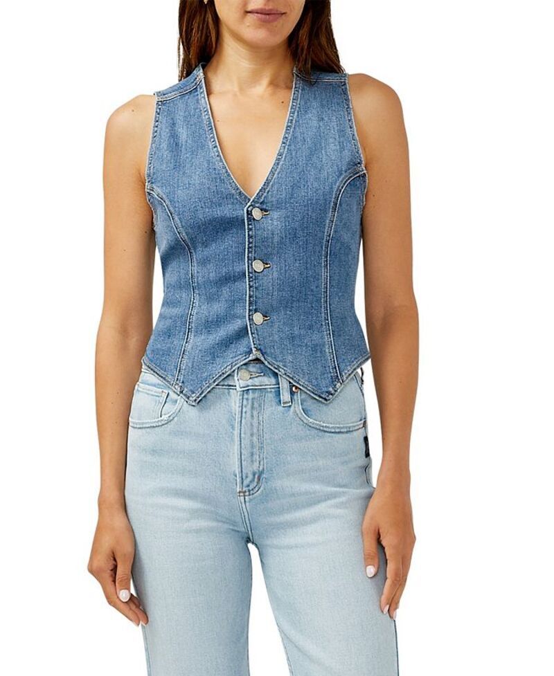 シルバー ジーンズ レディース アウター ジャケット・ブルゾン デニム ジャケット Silver Jeans Co Womens Denim Jacket Indigo インディゴ 18,485円