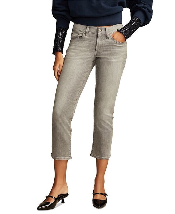 ラッキーブランド レディース ボトムス デニムパンツ クロップド ジーンズ Lucky Brand Womens Sweet Cropped MidRise Jeans Pebble Grey Was
