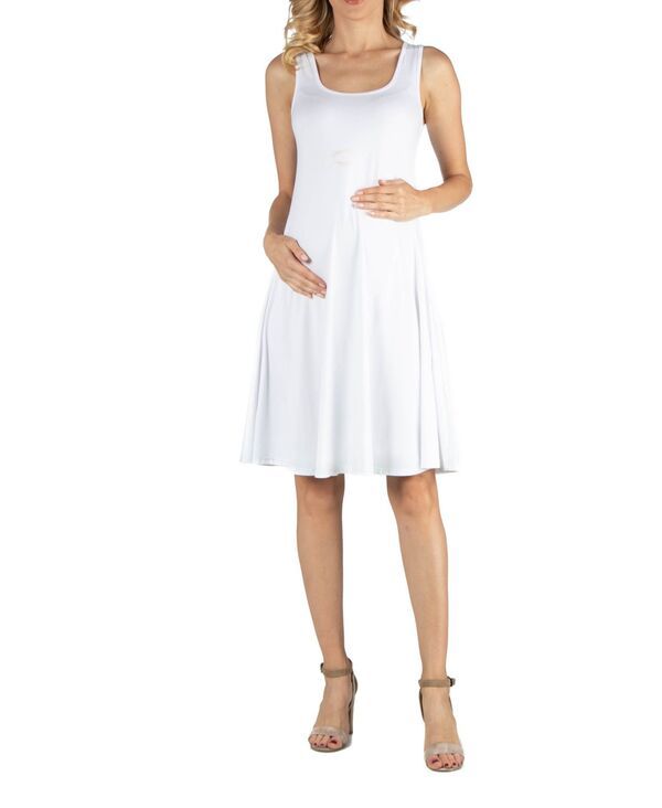 24 セブンコンフォート レディース トップス ワンピースリムフィット A ライン マタニティ 24seven Comfort Apparel A Line Slim Fit and Flare Ma 10,636円