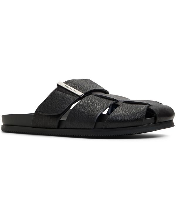 テッドベーカー メンズ シューズ スリッポン・ローファー サンダル Ted Baker Mens Brixham Slip On Sandals Black ブラック